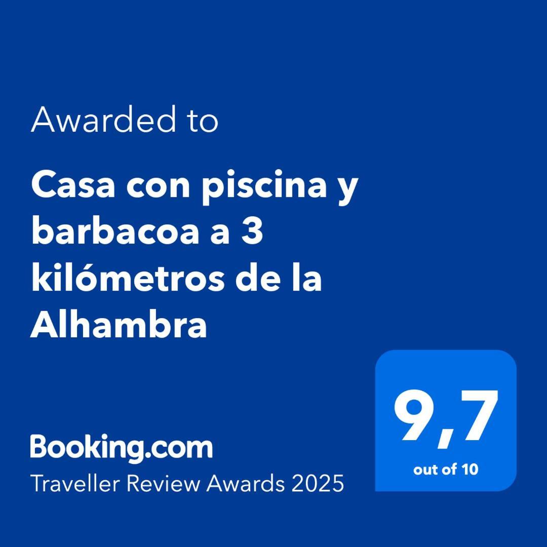 Casa Con Piscina Y Barbacoa A 3 Kilometros De La Alhambra Villa Huétor Vega Eksteriør bilde